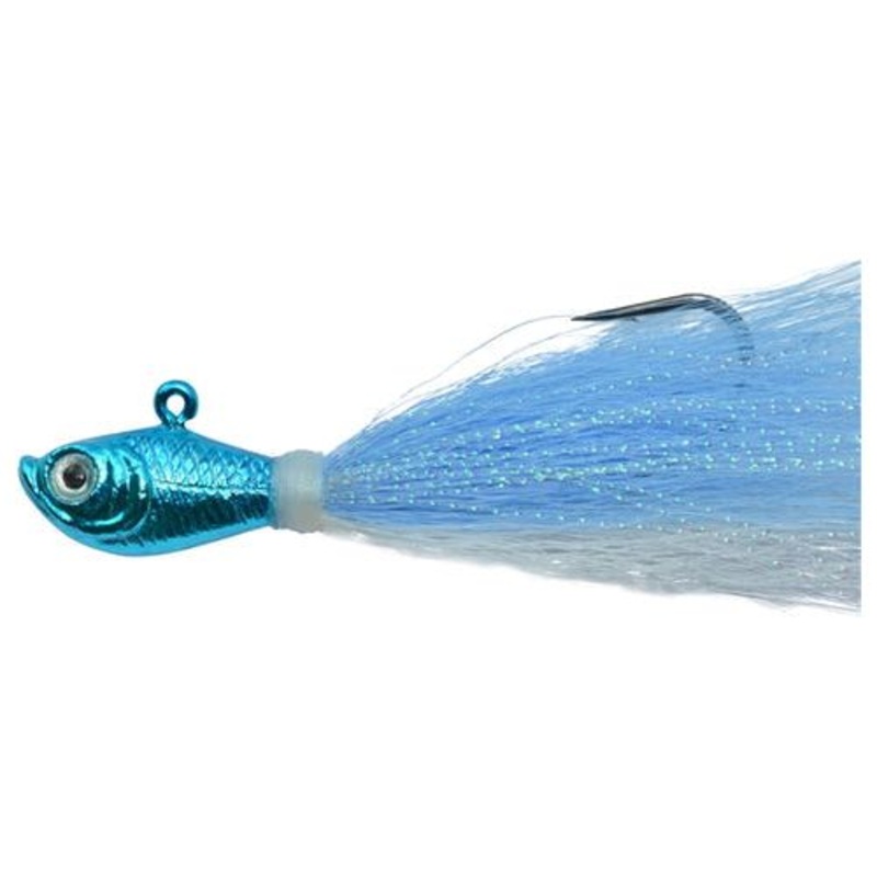 Spro Prime Bucktail Jig|Chrome Blue|Chrome Gold|Chrome Pink|1/2 Oz|3/4 Oz|2 Oz