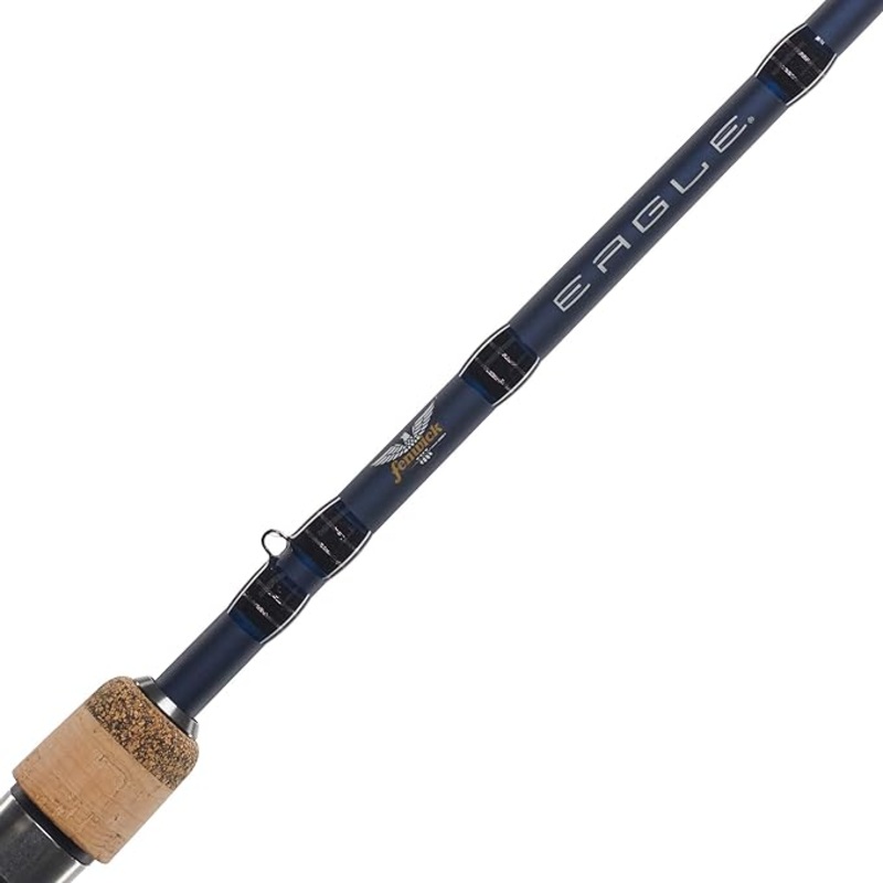 Fenwick Eagle Spinning Rod 6’6 24 Ton Med-Fast 2 pc. – Matte Navy Blue
