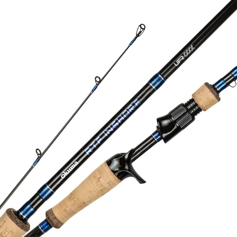 Okuma RTF-C-691M RTF Inshore 6’9 Medium Casting 1 Piece