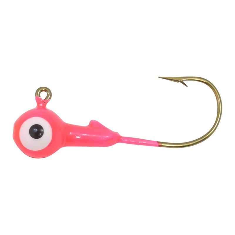 Northland Tackle Sink’N Jigs|Pink|Glow|Black|Chartreuse|Orange|Pearl White|Lime Green|Assorted|1/64 Oz Qty 9|1/16 Oz Qty 12|1/8 Oz Qty 12