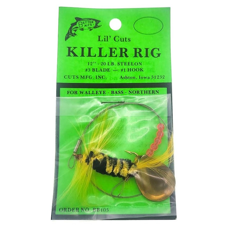 Better Baits Lil’ Cuts Killer Rig Qty 1