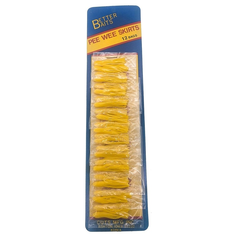 Better Baits Pee Wee Skirts Card Of 12