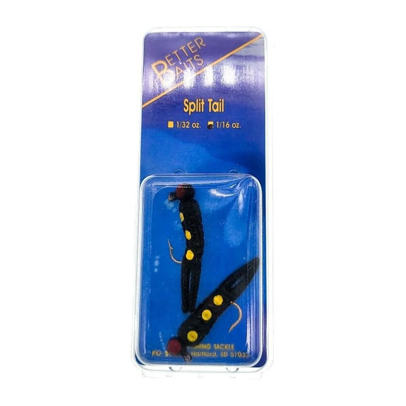 Better Baits Split Tail 1/16 Oz Qty 2