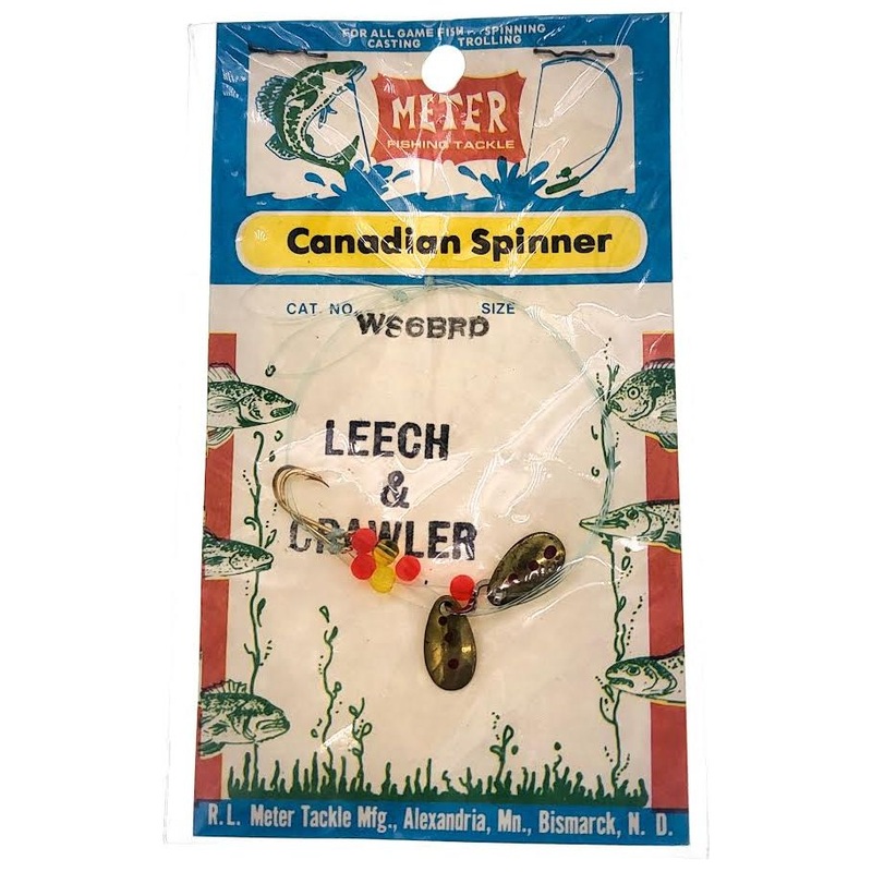 Meter Fishing Tackle Canadian Spinner Leech & Crawler Harness