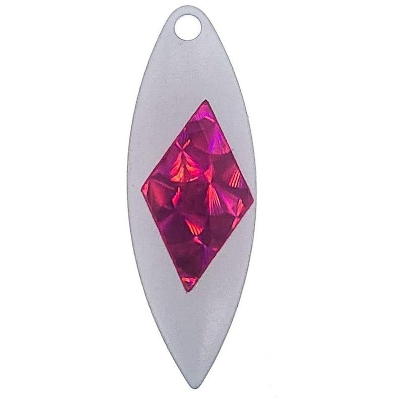 Meter Fishing Tackle Willow Leaf Spinner Blade 1-5/8 Qty 5