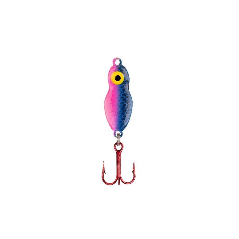 Lindy Frostee Jigging Spoon|Gold Scale Red Glow|Rainbow Glow|1/16 Oz|3/16 Oz|1/8 Oz