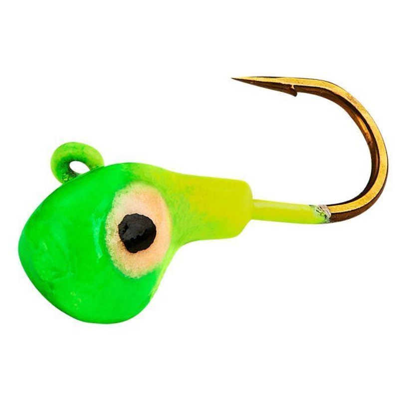 Lindy Tungsten Toad #14 QTY 1|Chartreuse/Lime|Chartreuse Glow