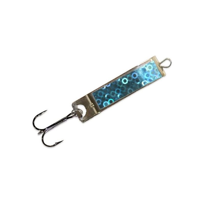 Mack’s Lure Cripplure 1/4 Oz|Nickle/Green Prism|Blue Bubble