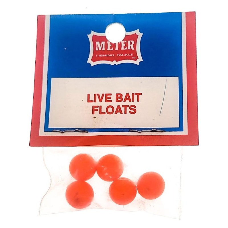 Meter fishing Tackle Live Bait Floats Qty 5