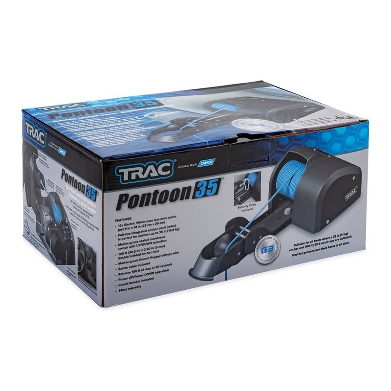Camco Anchor Winch, Pontoon 35-G3