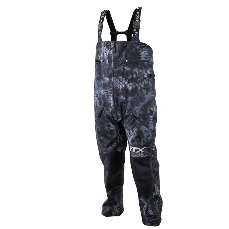 Frogg Toggs FTX Armor Bib|Kryptek Typhon|Black|XL|Medium