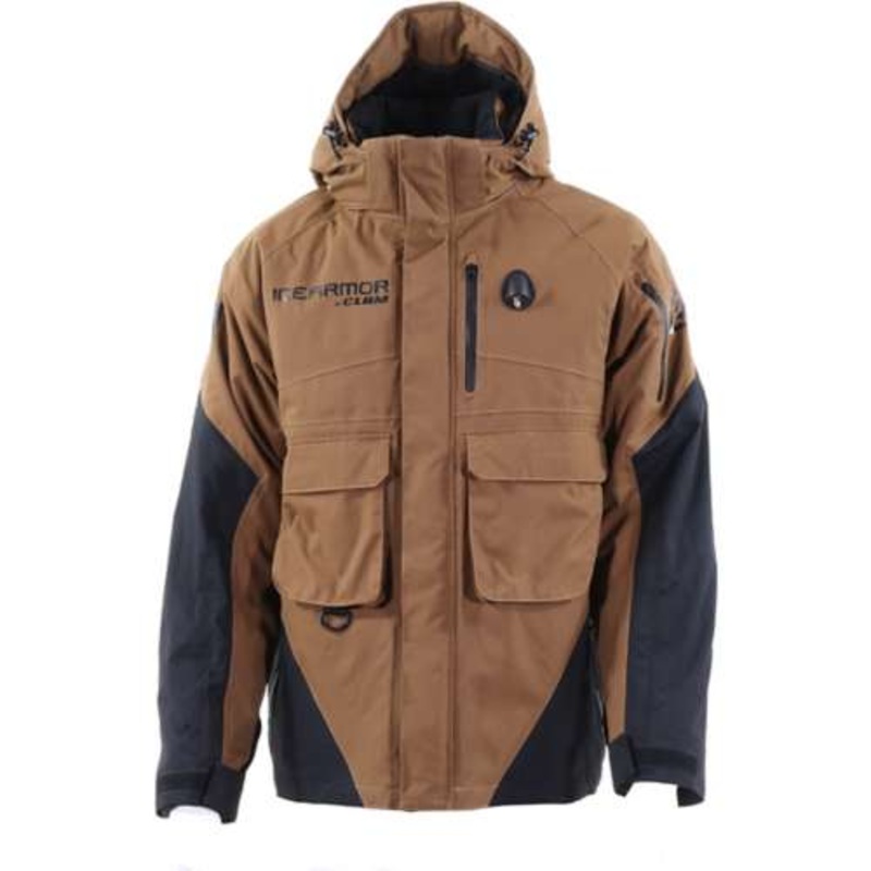 Ice Armor Ascent Float Parka|Brown/Black|Charcoal/Blue/Black|Black Charcoal|Large|XL|2XL|3XL