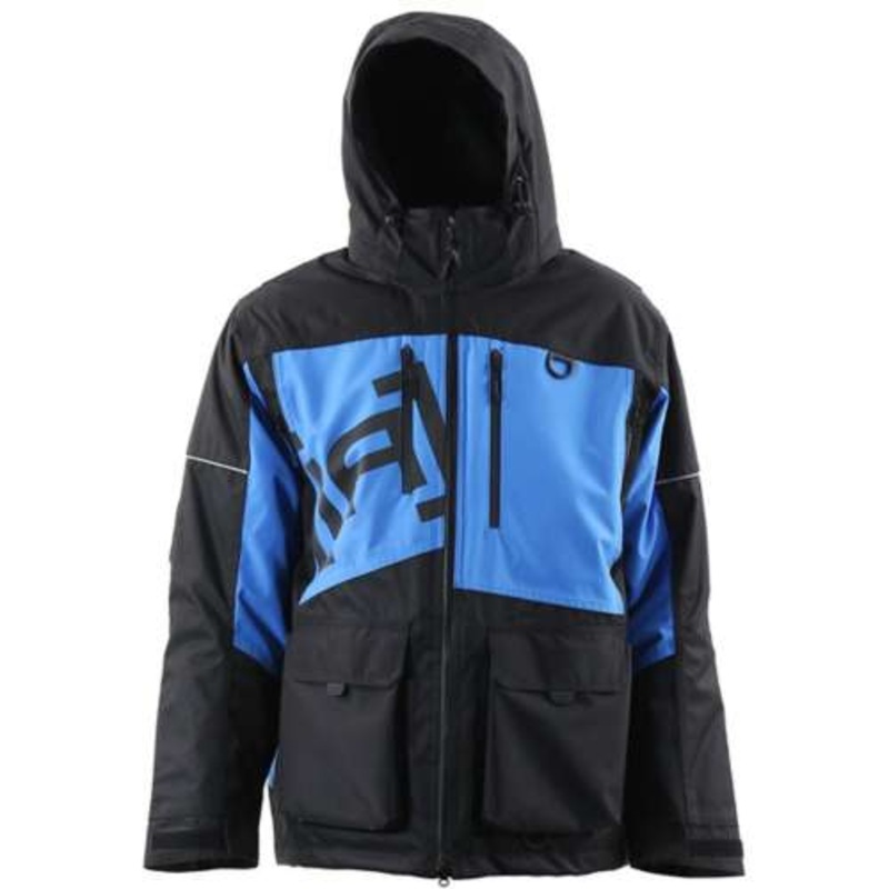 Ice Armor IA Defender Parka|Black/Blue|Black Charcoal|Medium|Large|2XL