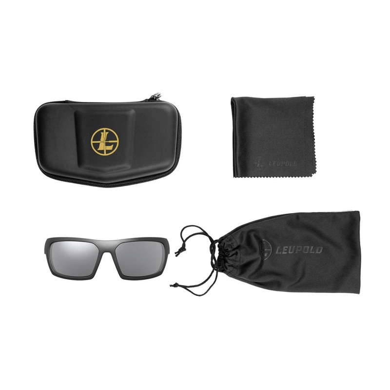 Leupold Packout Performance Eyewear Matte Black Shadow Gray Flash