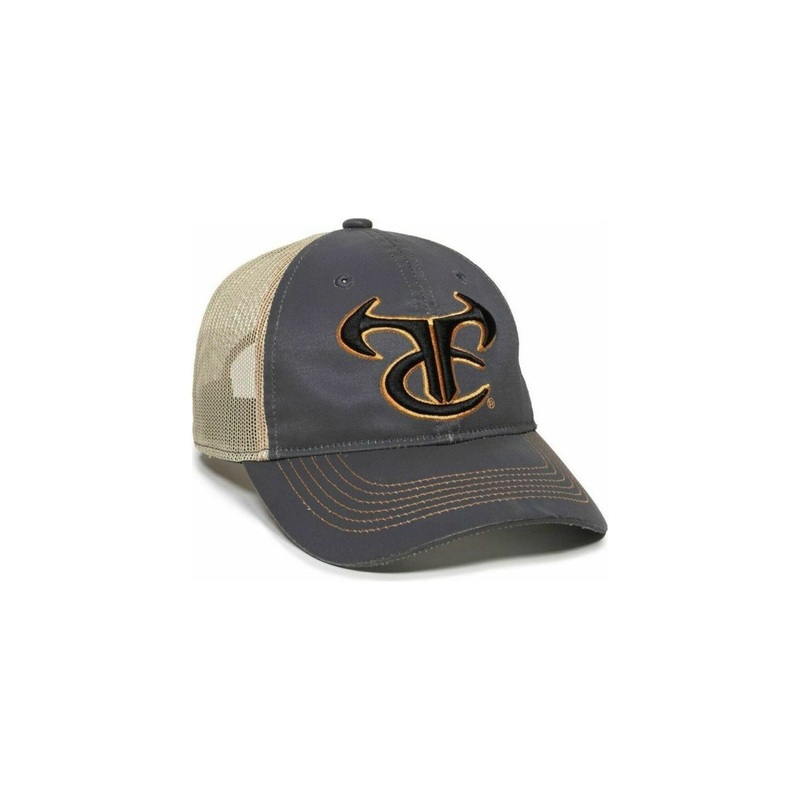Truetimber Low Crown Meshback Cap Dark Grey/Beige
