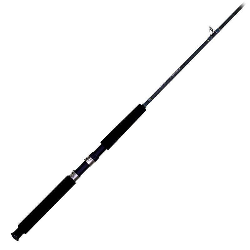 Eagle Claw ECPTC76MLS2 EC2.5 Downrigger Trolling Medium Light Spinning Rod 7’6 2 Pc