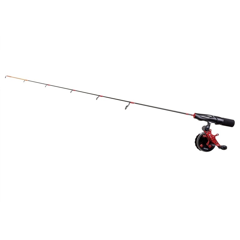 Eagle Claw IESC28MIC EC2.5 Ice Rod 24 Medium Inline Combo