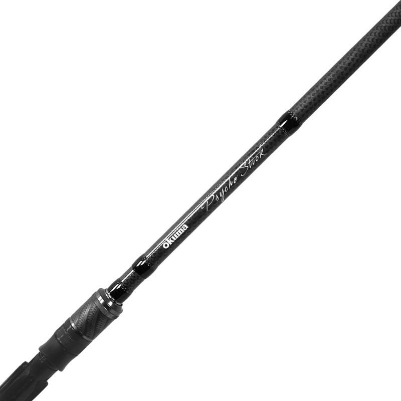 Okuma PSY-C-721MH Psycho Stick Casting Rod 7’2 Medium Heavy 1 Pc