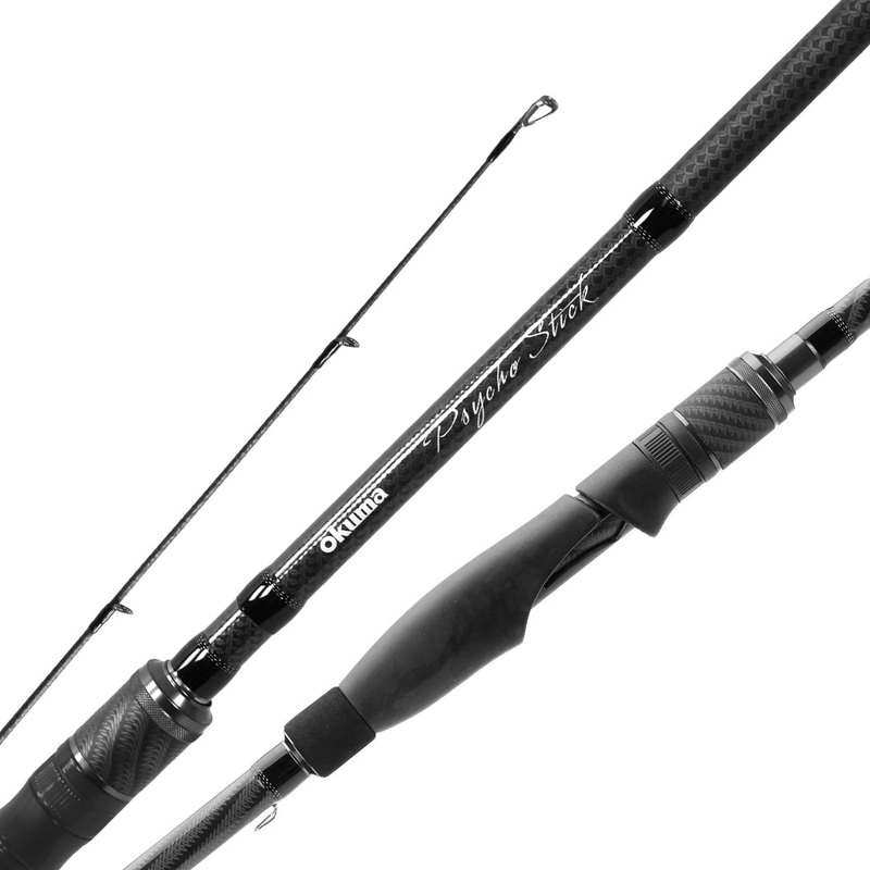 Okuma PSY-S-721M Psycho Stick Spinning Rod 7’2 Medium 1 Pc
