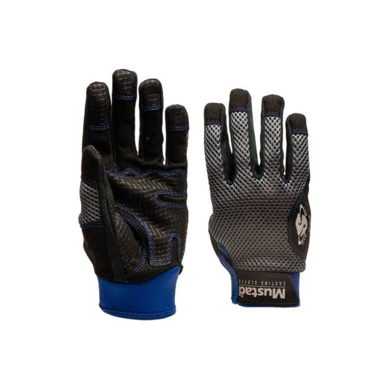 Mustad Casting Gloves Sz large