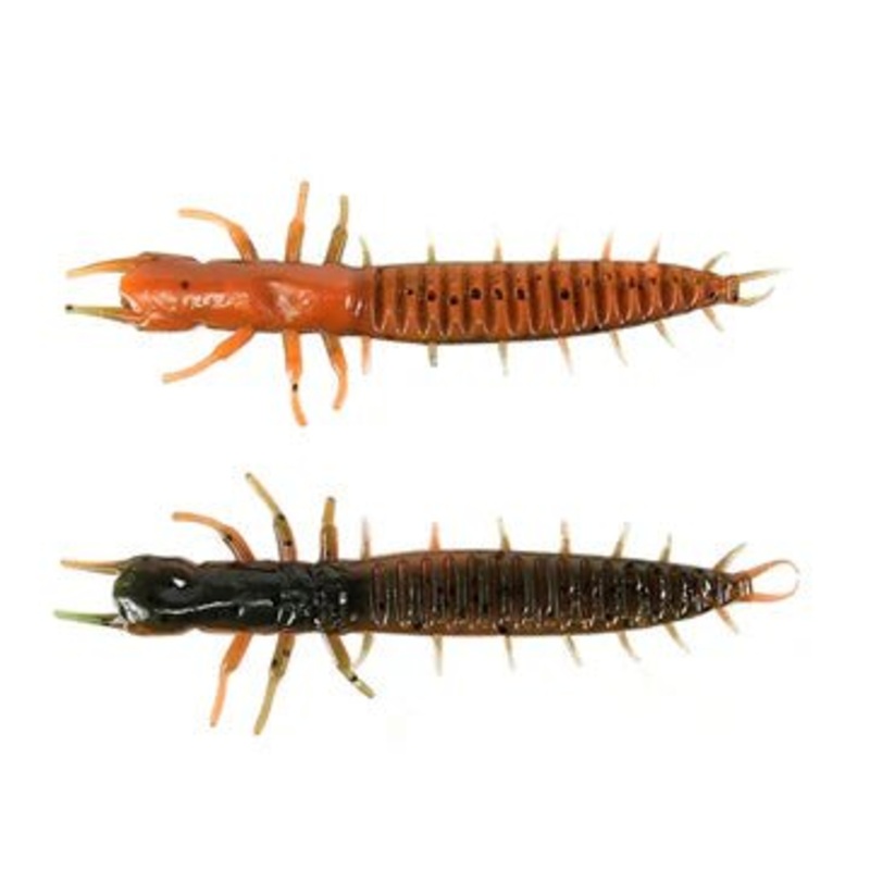 Tackle HD Ned-Mite 3.5 Qty 15|Green Pumpkin Orange|PB&J|Black Blue Flake|Junebug|Watermelon Red|Green Pumpkin