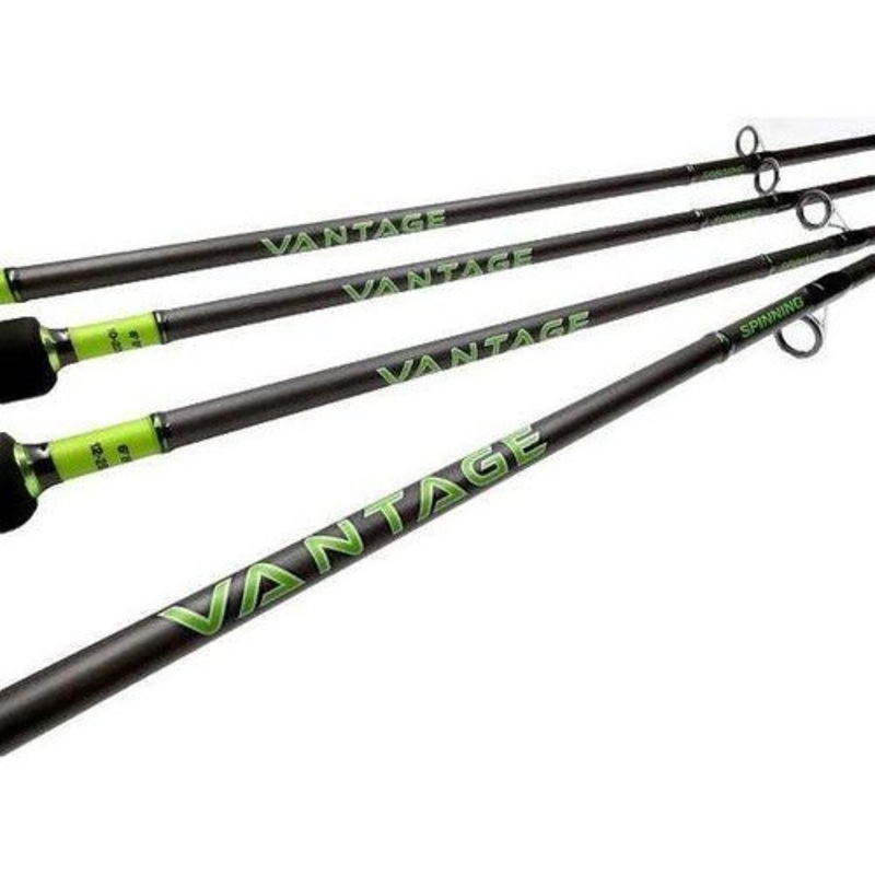 Mustad MR005-VES2-UL-66 Vantage Evoq Spinning Rod 6’6 Ultra Light 2 Pc