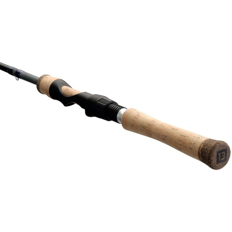 13 Fishing DEFSS66L-2 Defy Silver  6’6 Spinning Rod Light Fast 2pc