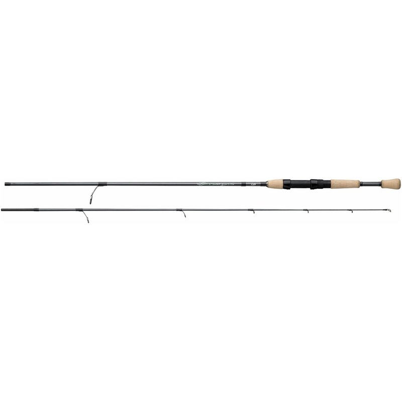 Daiwa PCYN802LXS Procyon Freshwater Graphite Spin Rod, 8’0, 2pc, Light Action, X-Fast