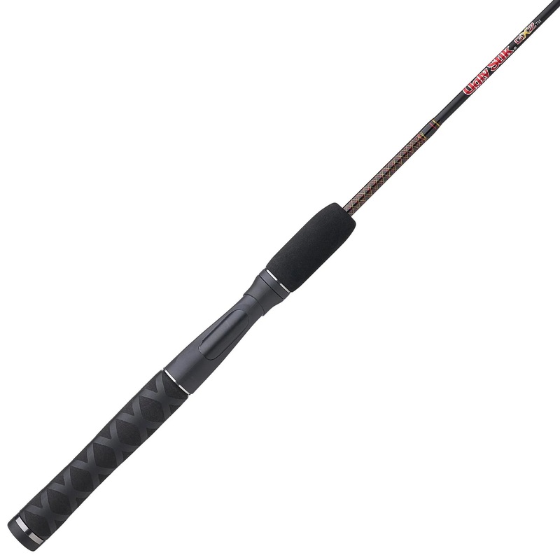Shakespeare USSP702UL Ugly Stik GX2 Spinning Rod, 7′, 2 Pc, UL