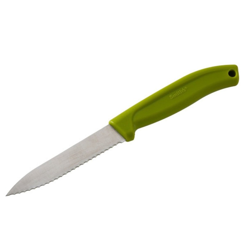 Smith’s Serrated Bait Knife 4|Orange & Yellow|Green|Blue