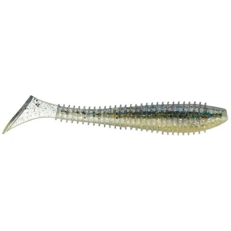 Zoom Z Swim 3.8 Qty 6|Blue Gill Flash|Pro Blue Red Pearl