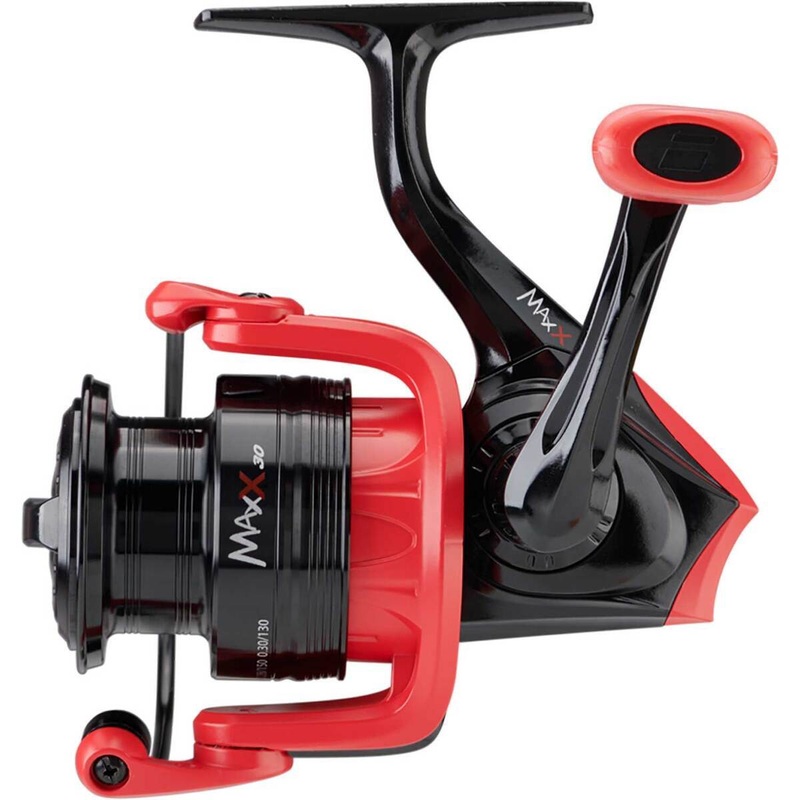 Abu Garcia MAXX SP Spinning Reel Size 10 5.2:1 Red Black