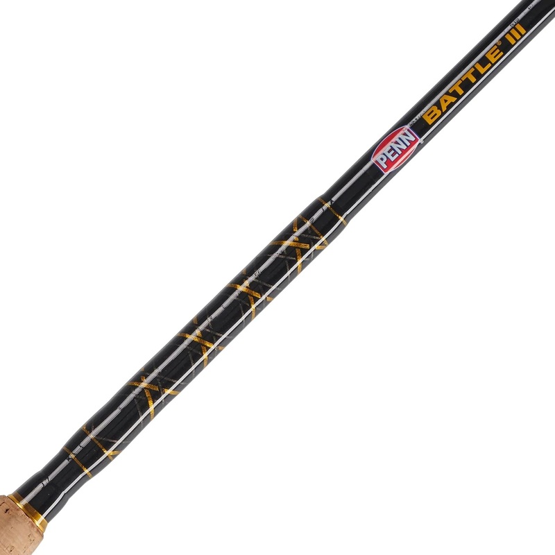 Penn BTLIII4000702M Battle III Spinning Combo 4000 7′ 2pc Med