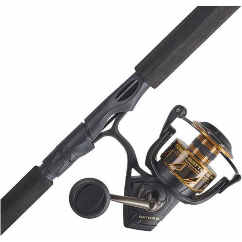 Penn BTLIII6000902MH Battle III Spinning Combo Sz 6000 Reel 9′ 2pc MH