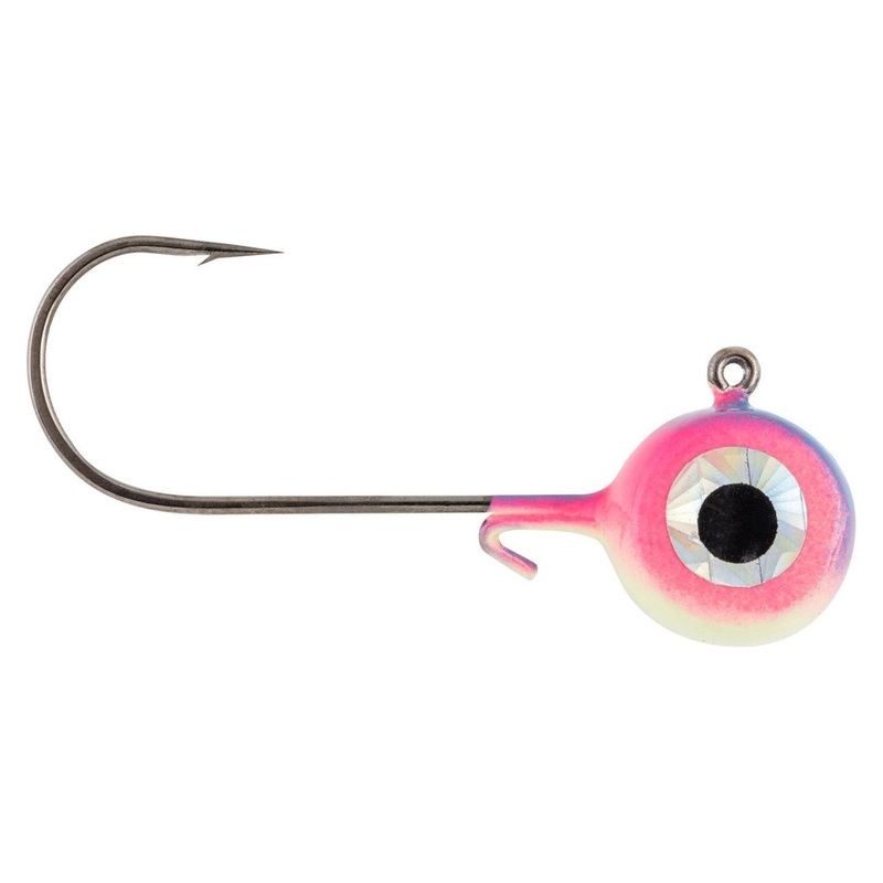 Matzuo Glow Button Jig Qty 2|Chartreuse|Glow Rainbow|3/4 Oz|3/8 Oz