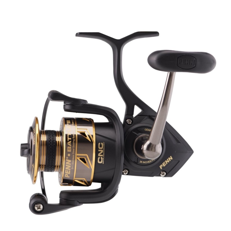 Penn BTLIII3000 Battle III Spinning Reel Sz 3000 6.2:1 Ratio