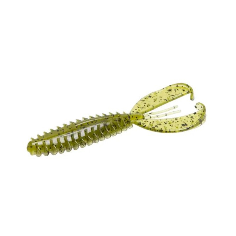Zoom Z-Craw 5 Qty 6|Watermelon Seed|Limelight