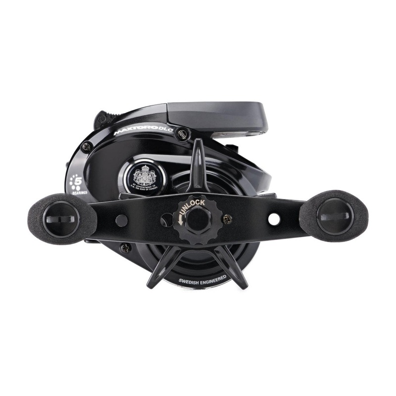 Abu Garcia MAX-LP-DLC-50 MAX Toro Digital Line Counter Baitcasting Reel 5.3:1 Ratio Right Handed