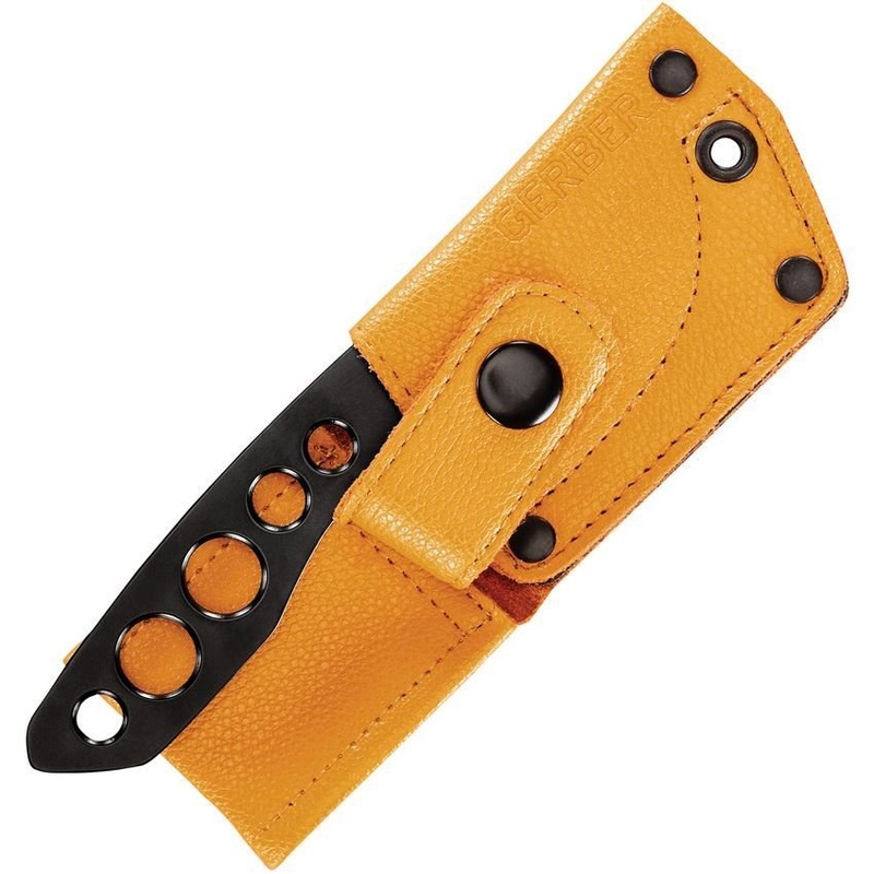 Gerber Dibs Fixed Blade Black Fine Edge Knife Box