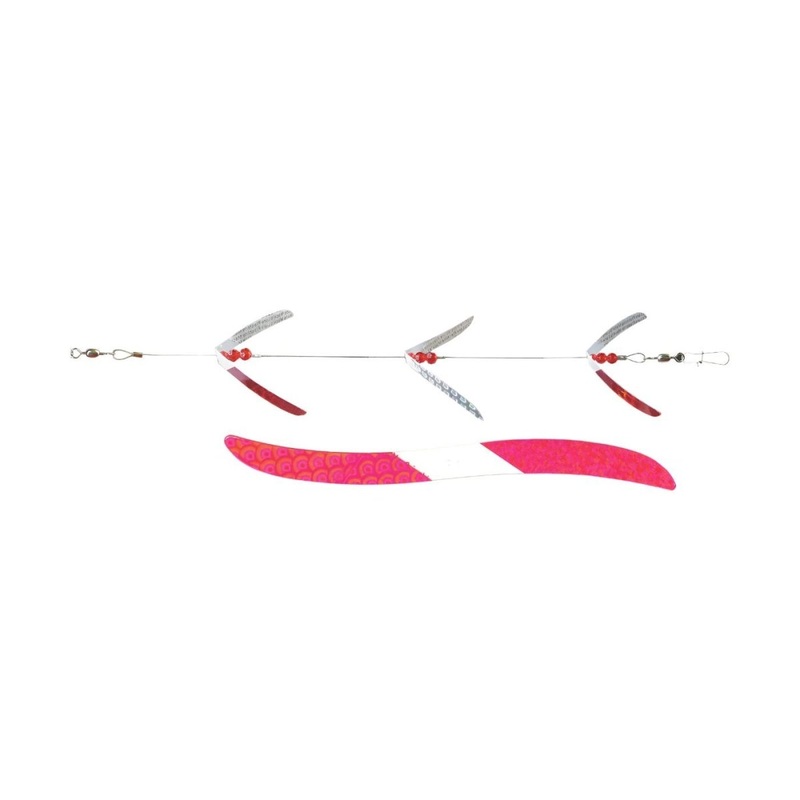 Mack’s Lure FlashLite Trolls 4-Blade Large 2-7/8 Pink