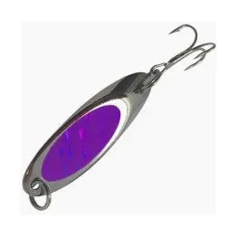 Acme Kastmaster 3/8 Oz|Purple Silver|Chartreuse Silver