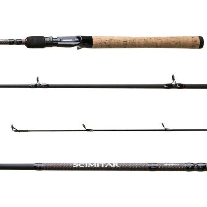 Shimano SMC66M2C Scimitar Casting Rod 6’6 Medium 2-Pc
