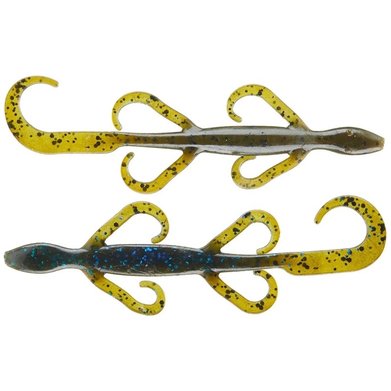 Netbait Lizard 6 Qty 9|Okeechobee Craw|Key Lime Pie|Junebug