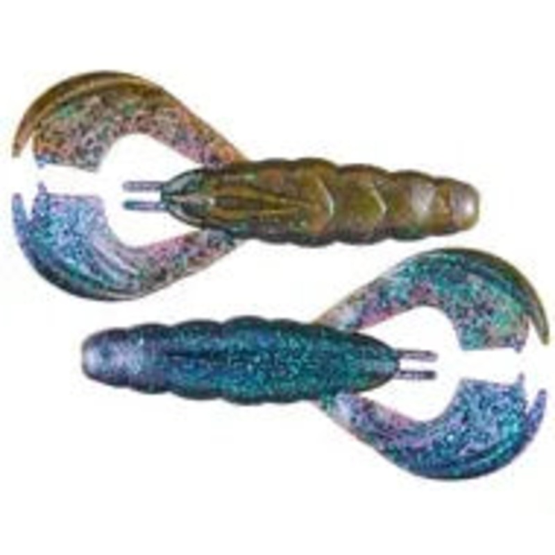 Z-Man Hella Crawz 3.75 Qty 3|Bama Bug|Black/Blue|Blue Sapphire|California Craw|Pearl|The Deal|Sprayed Grass|Fire Craw|Hot Craw