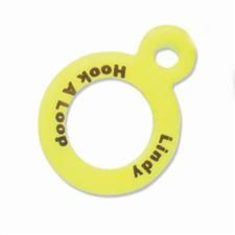 Lindy Hook-A-Loop Qty 2|Chartreuse|Black