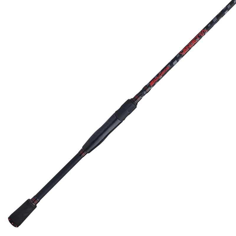Abu Garcia Vendetta Spinning Rod 6’6 Medium 2-Pc