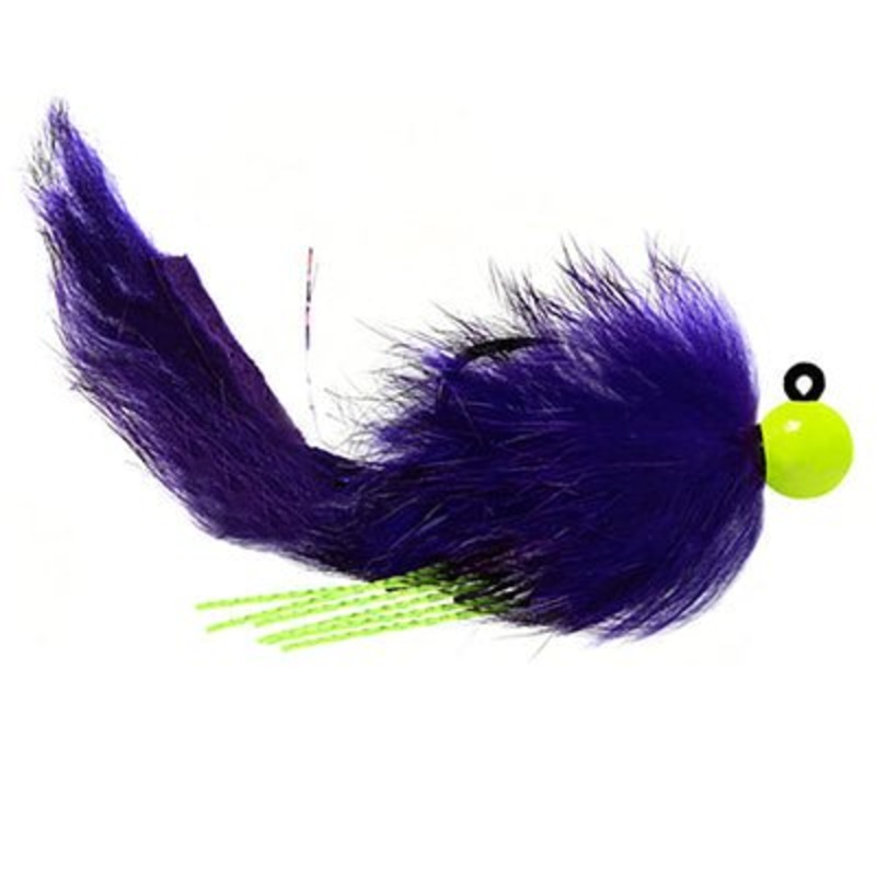 Hawken Aerojig Twitching Jig|Purple Pink Head|Purple Chartreuse Head|Double Pink|3/8 Oz|1/2 Oz