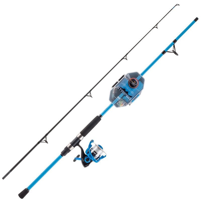 South Bend Ready2Fish Striper Spinning Combo 8′  W/ Tackle Box