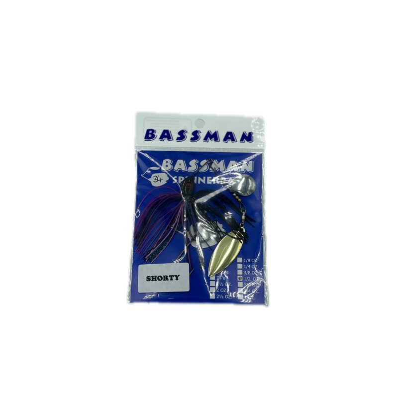 Bassman Shorty 1/2oz Spinnerbait Lure