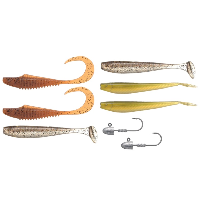 Bite Science Multi Pack Predator Soft Plastics Lures & Jigheads